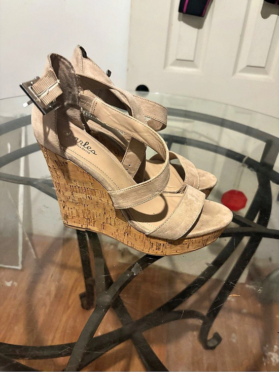 Charles By Charles David Shoes - Charles by Charles David Lambert Wedge Sandal Sandals Brown